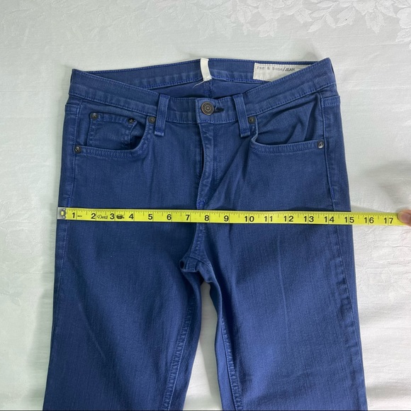 Rag & Bone Skinny Stretch Jeans in Maya Blue Size 27 - Picture 6 of 13